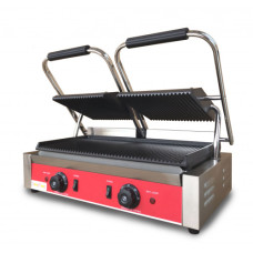Гриль контактний GoodFood ECG20RR Panini RED  