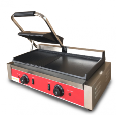 Гриль контактний  GoodFood ECG201RF Panini RED 
