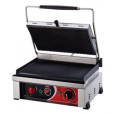  Контактний гриль SS-16 - SILVER  габарити 480х410х240