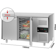 Морозильний стіл GTS147ND GGM GASTRO