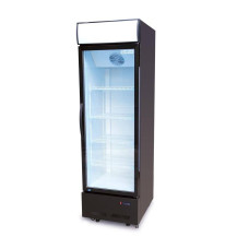 Шафа холодильна для напоїв GoodFood BC160NBW2LED чорна-біла