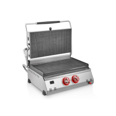 Професійний контактний гриль газовий 2135 LPG SILVER 