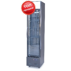 Шафа холодильна для напоїв GoodFood BC160BB2LED чорна-чорна