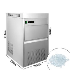 Льдогенератор - 85 кг / 24ч GGM Gastro EFBH358-N