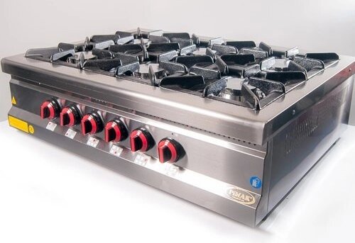 Настольная газовая плита Pimak 70MX-6S на 6 конфорок