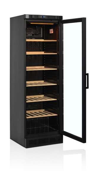 Винный шкаф TEFCOLD CPV1380E с распашной стеклянной дверью